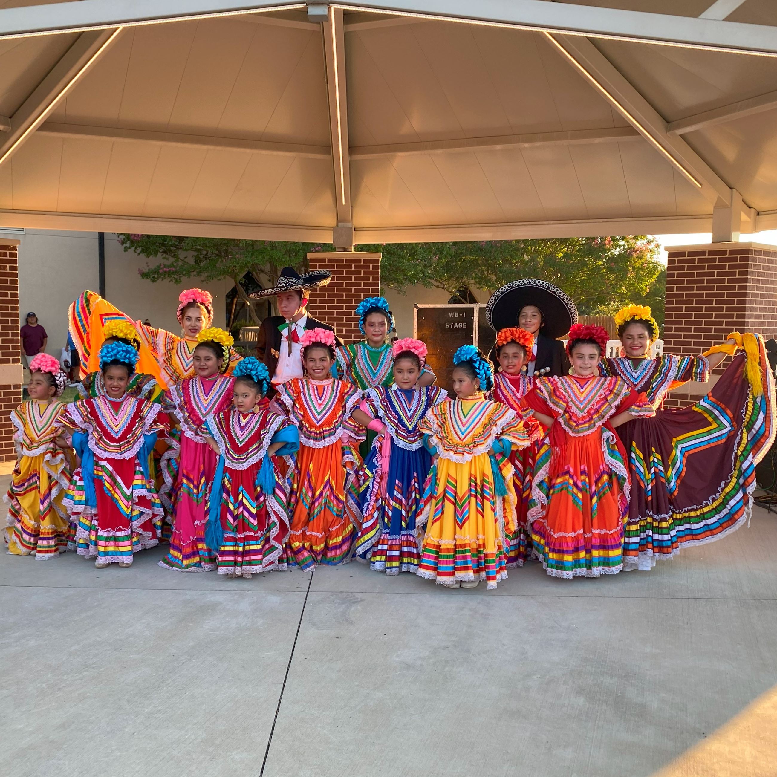 Childrens dance group